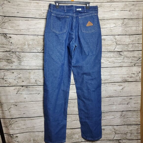 Bulwark Jeans Mens 34x36 Blue FR Flame Resistant Relaxed Excel Denim Pants - Picture 3 of 6